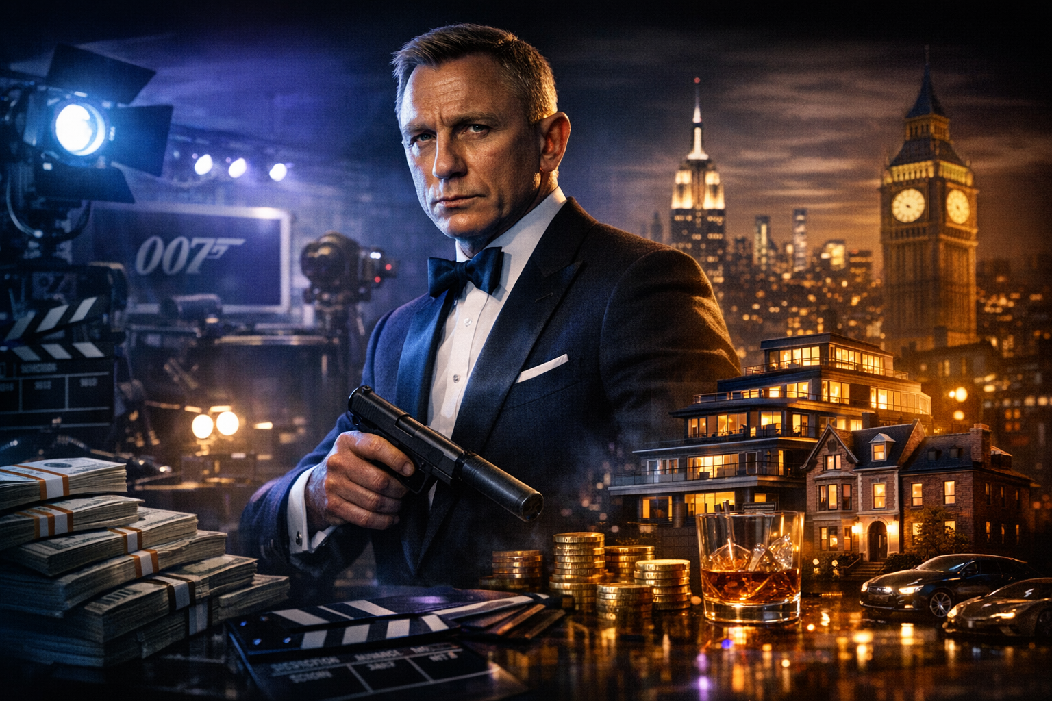 Daniel Craig Amasses $160 Million Fortune Through Bond Role and Diverse Films