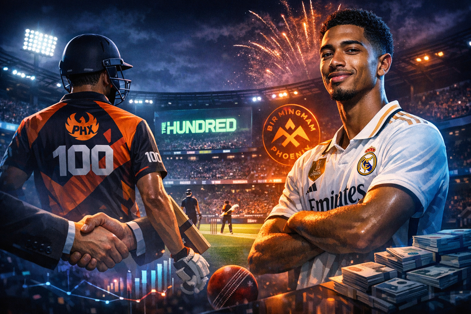 Jude Bellingham Acquires Stake in Birmingham Phoenix of The Hundred Competition