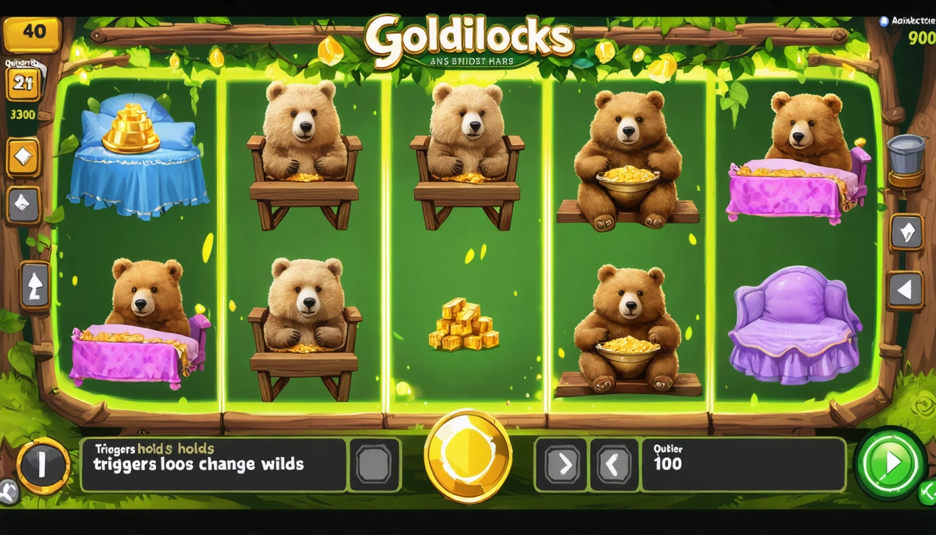 Goldilocks Slot Triggers Holds Change Wilds via Scatter Collection